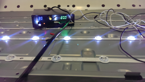 ремонт светодиодной подсветки